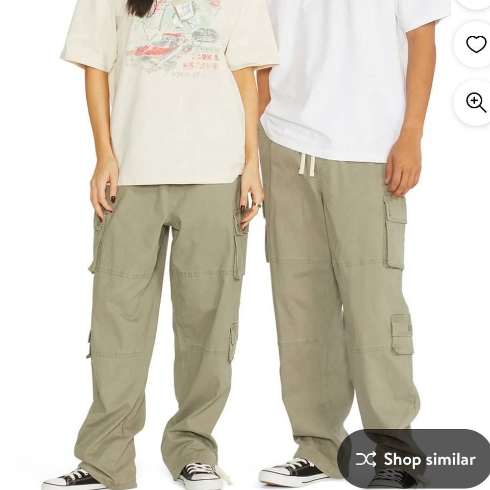 No Boundaries All Gender Cargo Pants, Men's Size M 32-34